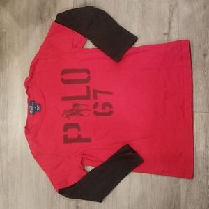 POLO by Ralph Lauren Long sleeve tshirt Youth size 7